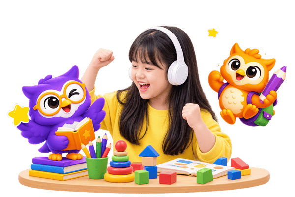 Maskot FluentKidz Menyapa